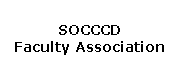 SOCCD Faculty Association