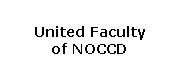 United Faculty of NOCCD